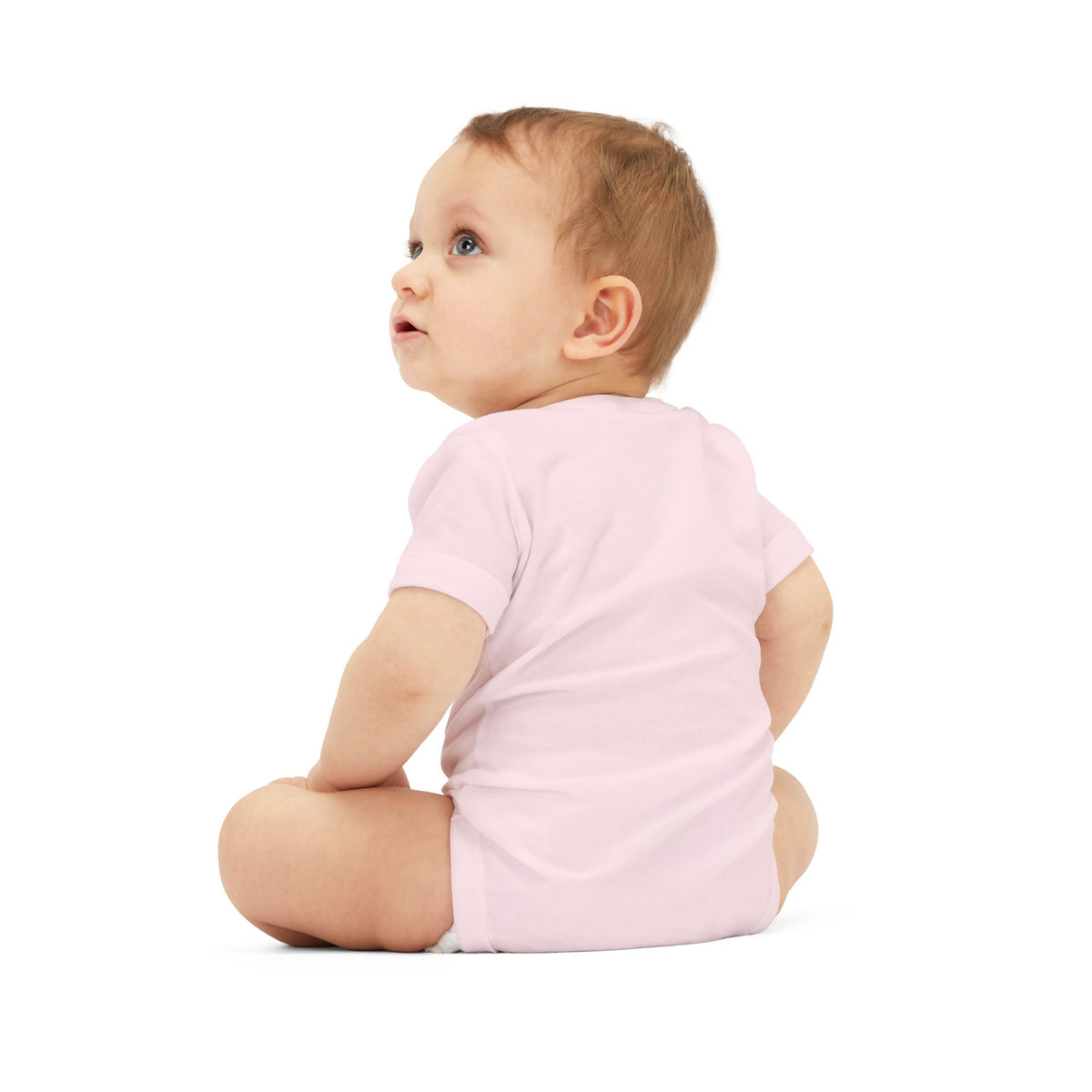 Baby Onesie with Cute Seal Pup Illustration — Infant Jersey One-Piece