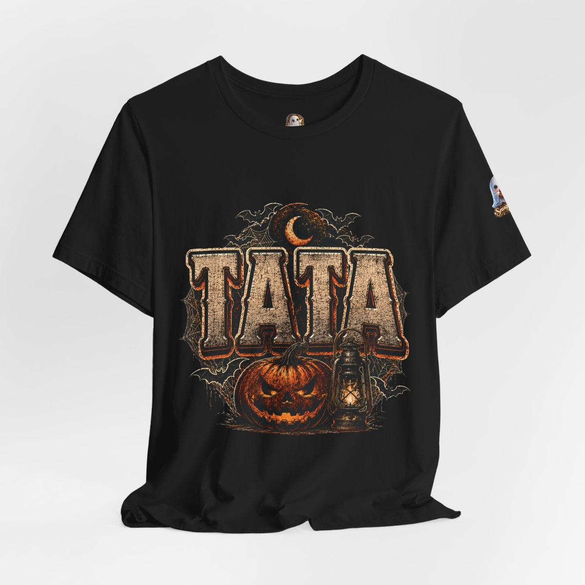 T-Shirt — "TATA" Vintage Halloween Pumpkin Design