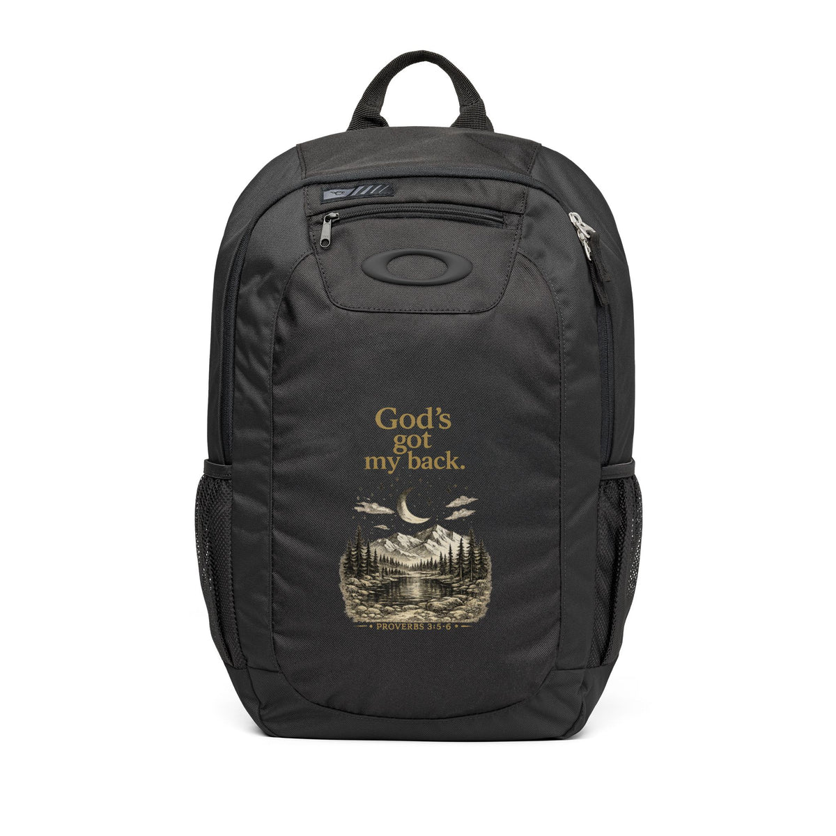 20L Backpack — 'God's Got My Back' Outdoor Faith Backpack