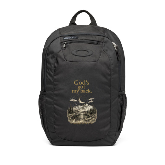 20L Backpack — 'God's Got My Back' Outdoor Faith Backpack