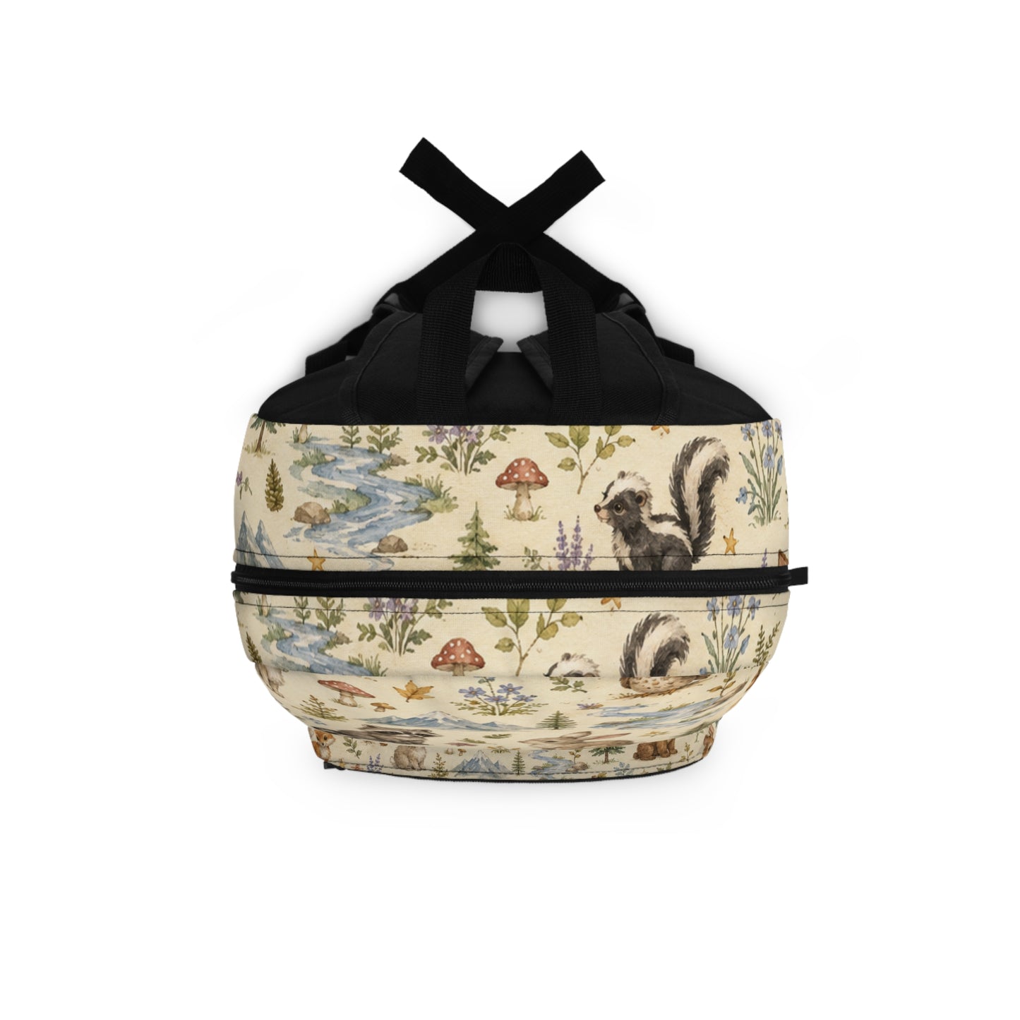 Woodland Critter Backpack — Cute Forest Animals Pattern for Kids & Nature Lovers