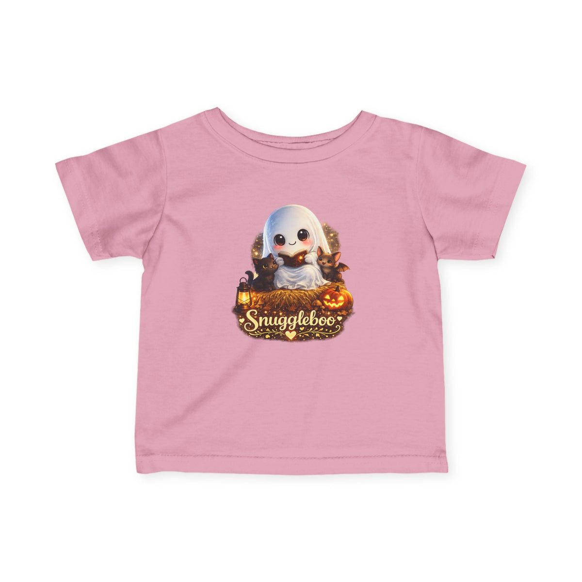 Infant Tee — 'Snuggleboo' Halloween Ghost Baby Graphic