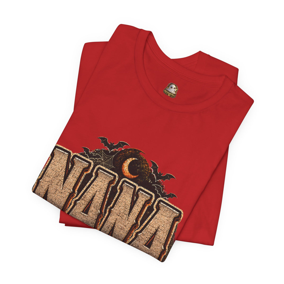 Nana Halloween Tee — Pumpkin, Bats & Lantern Graphic Shirt