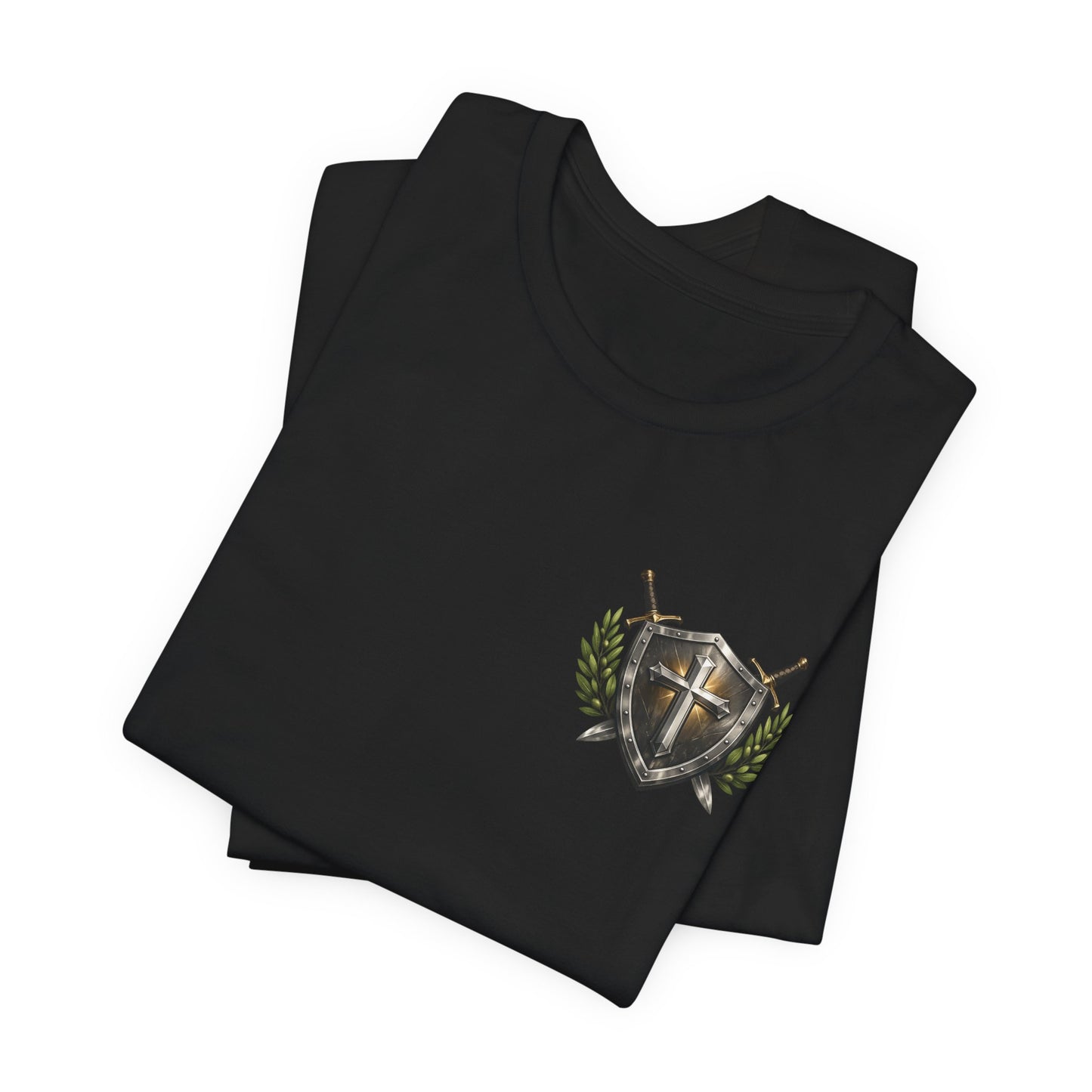 God's Got My Back T-Shirt — Wings & Shield Christian Tee (Proverbs 3:5-6)