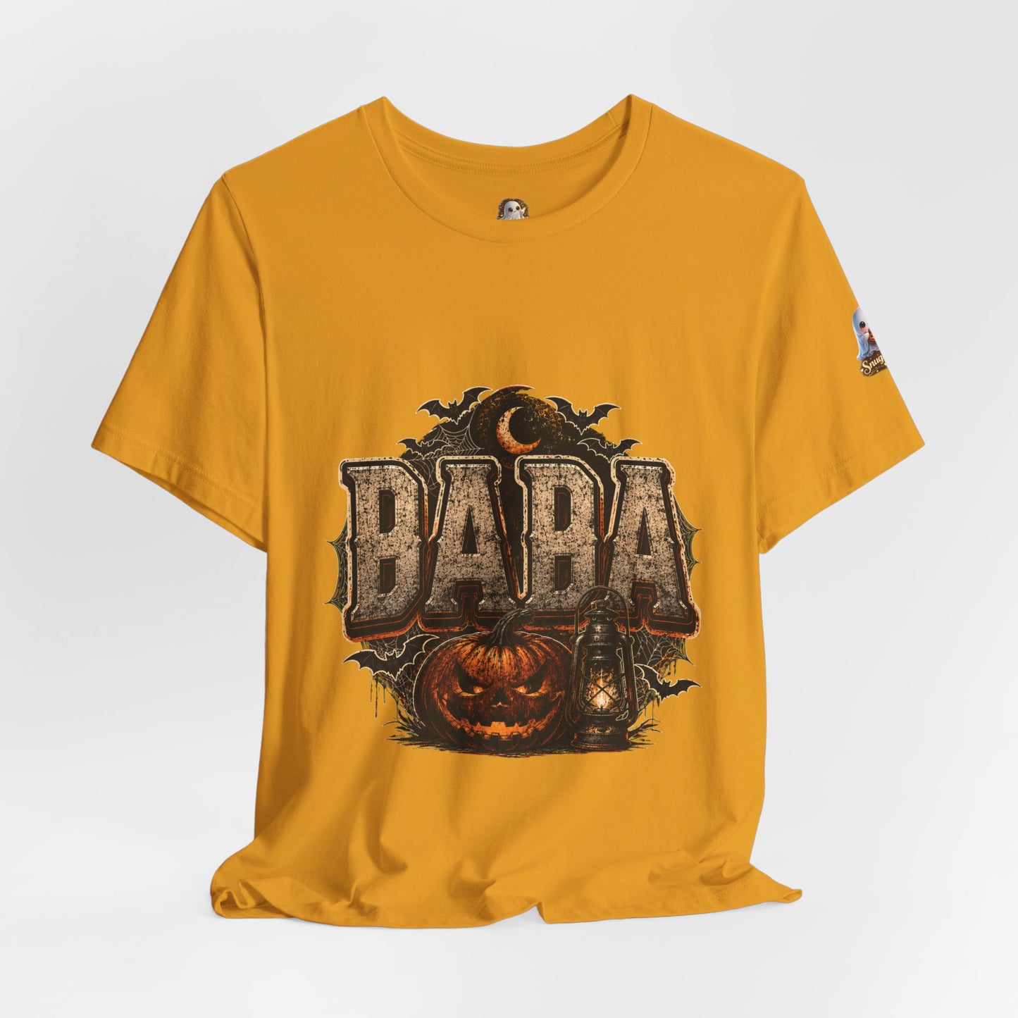 Baba Halloween Tee — Spooky Pumpkin Graphic T-Shirt