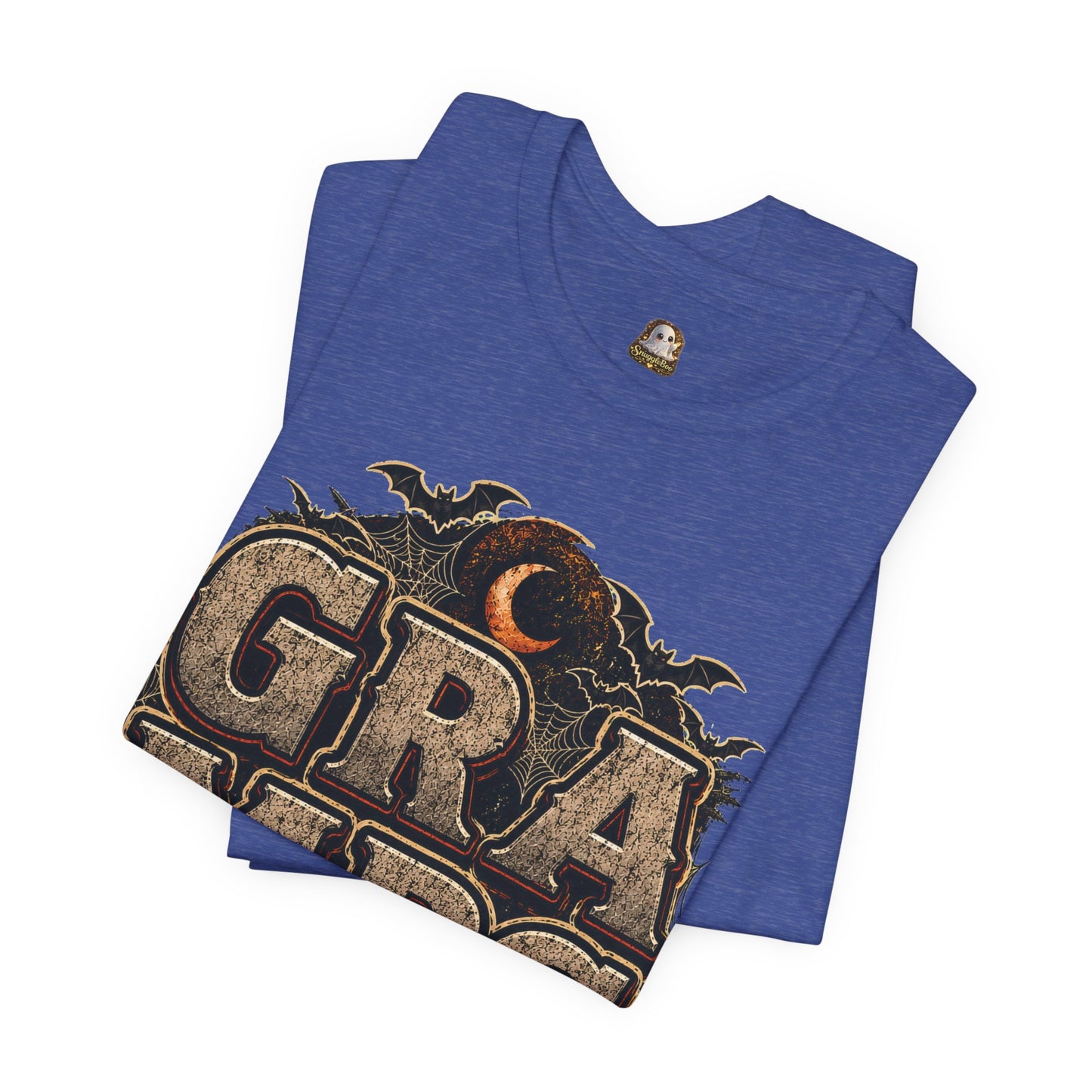 Gramps Halloween Tee — Vintage Pumpkin & Bats Grandfather Shirt