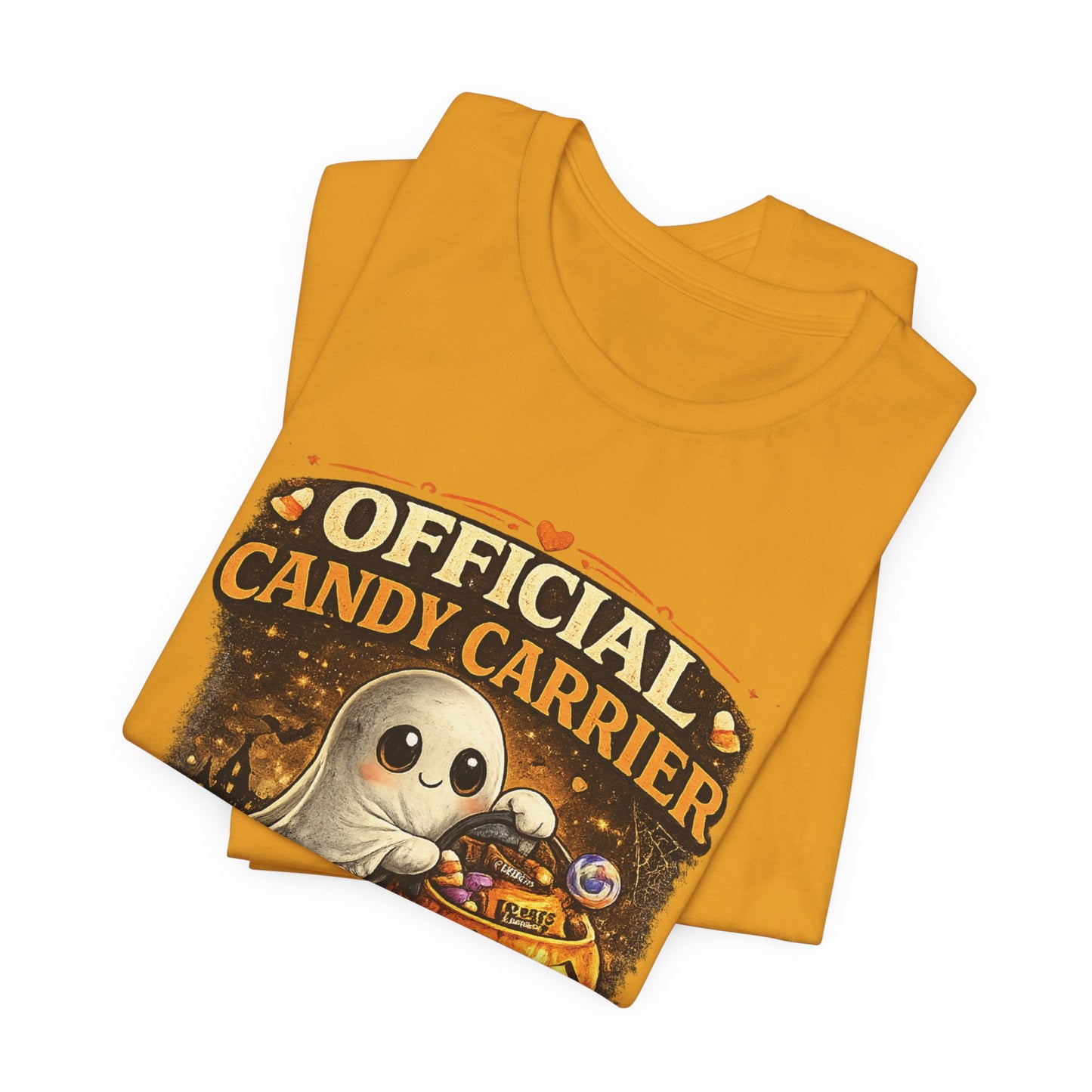 Official Candy Carrier T‑Shirt — "My Payment is 10% of All Chocolate" Halloween Tee