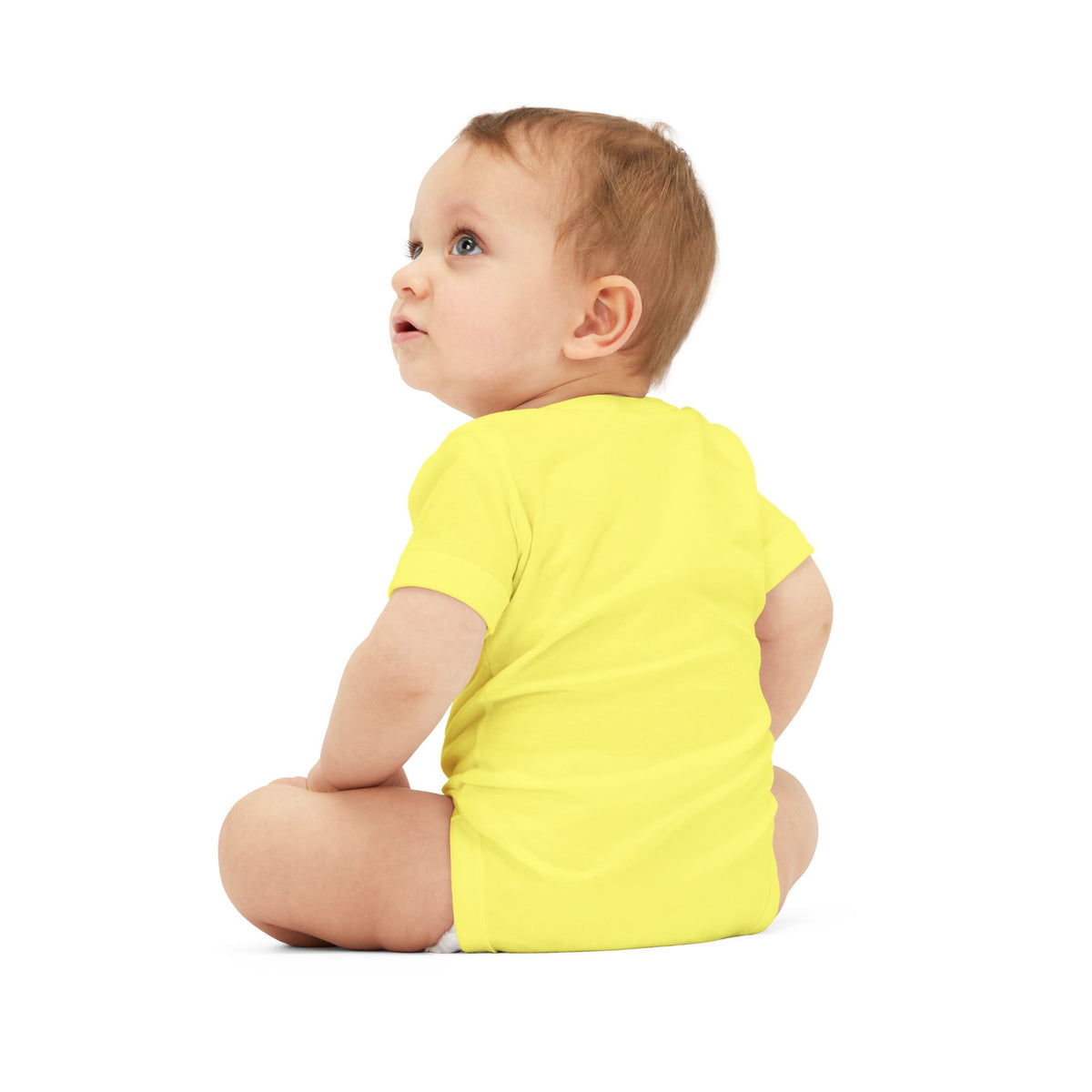 Baby Onesie with Cute Seal Pup Illustration — Infant Jersey One-Piece