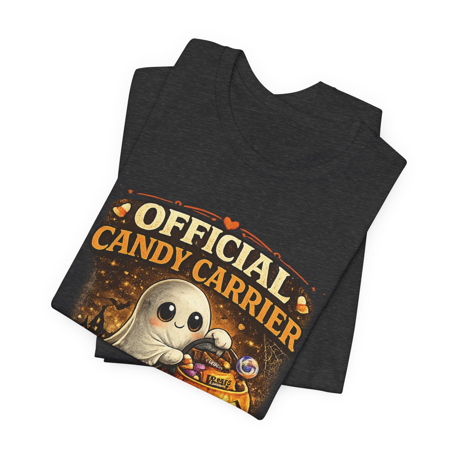 Official Candy Carrier T‑Shirt — "My Payment is 10% of All Chocolate" Halloween Tee