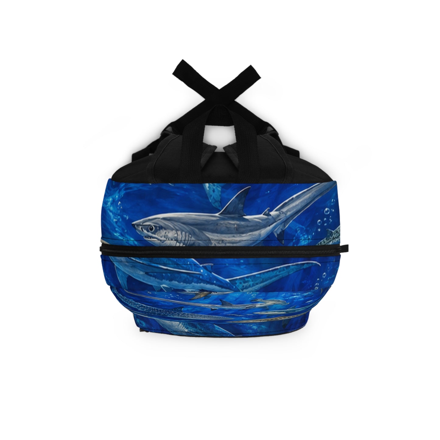 Whale Shark Ocean Swim Backpack — Blue Marine Wildlife School Bag