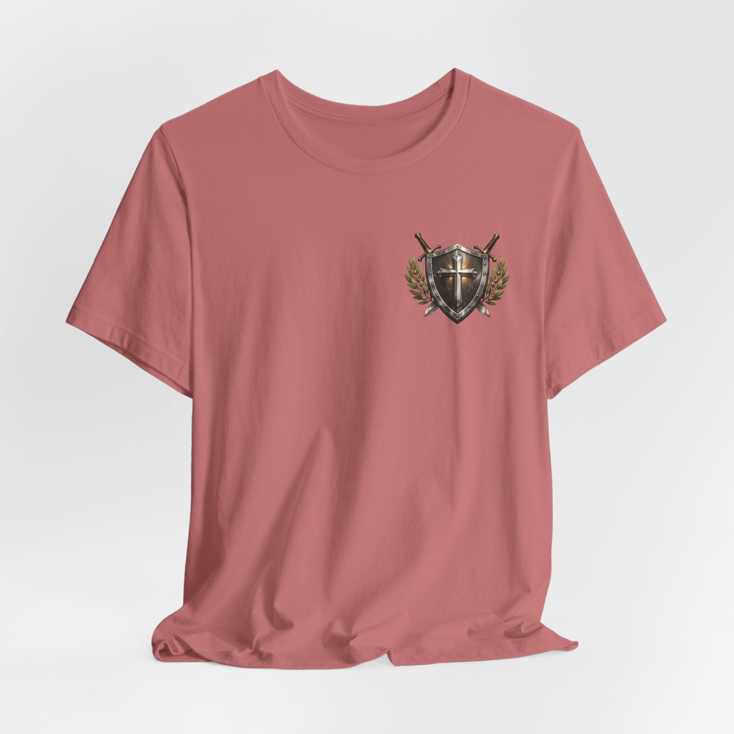 God's Got My Back T-Shirt — Wings & Shield Christian Tee (Proverbs 3:5-6)
