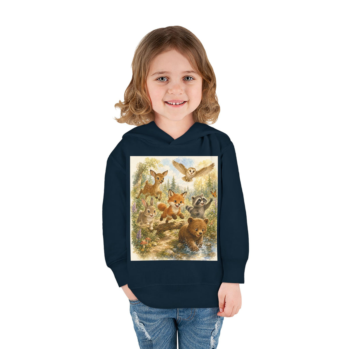 Toddler Pullover Fleece Hoodie