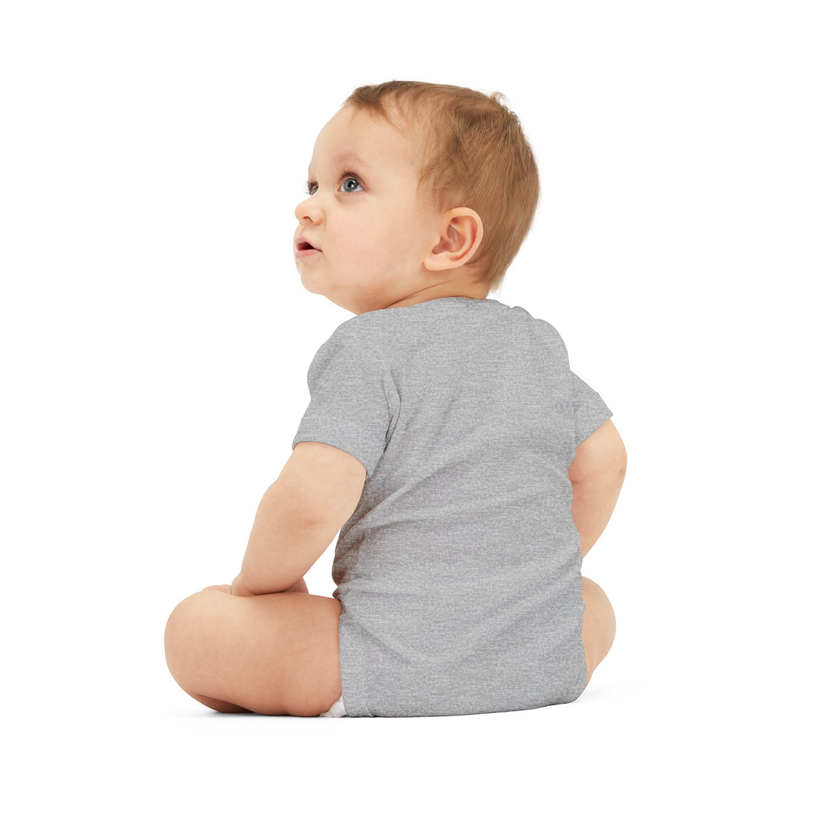 Baby Onesie with Cute Seal Pup Illustration — Infant Jersey One-Piece