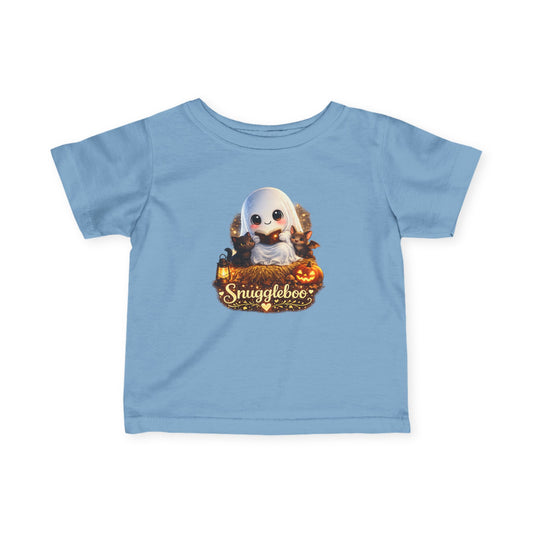 Infant Tee — 'Snuggleboo' Halloween Ghost Baby Graphic
