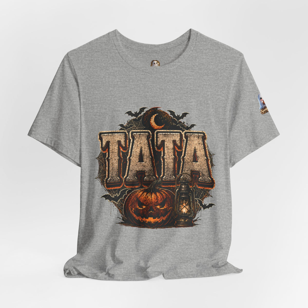 T-Shirt — "TATA" Vintage Halloween Pumpkin Design
