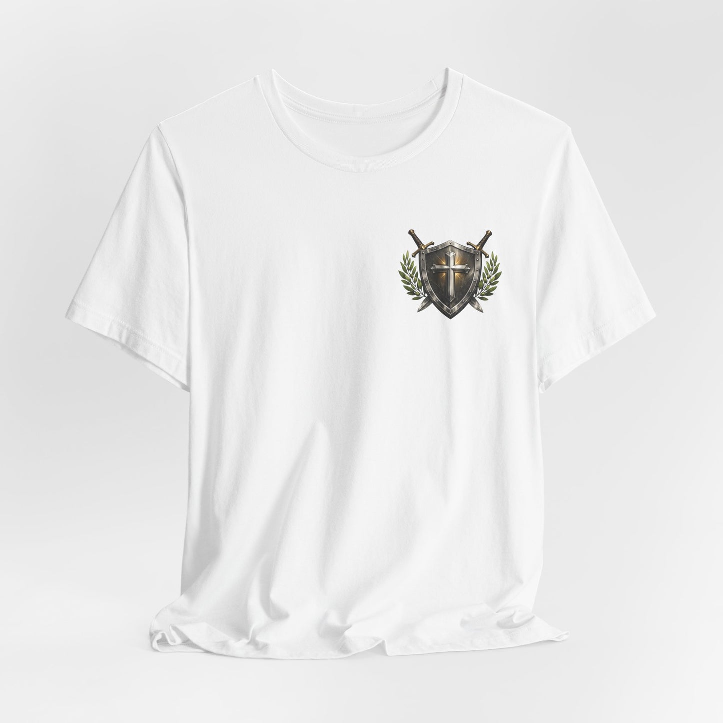 God's Got My Back T-Shirt — Wings & Shield Christian Tee (Proverbs 3:5-6)