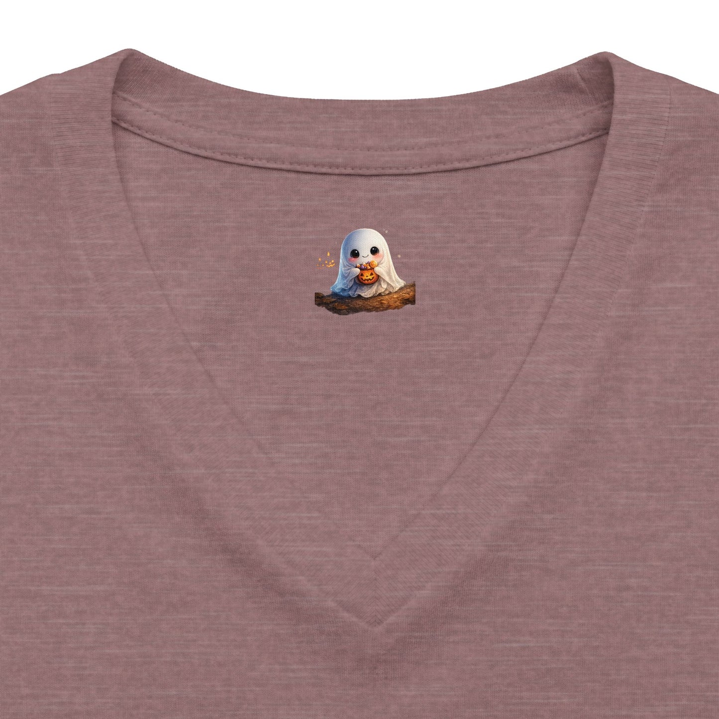 Granny Halloween V-Neck Tee — Women's 'GRANNY' Spooky Holiday Shirt