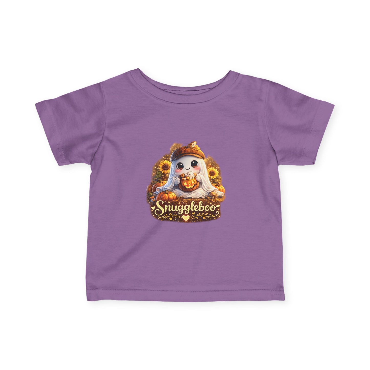 Infant Tee — 'Snuggleboos' Sunflower Sloth Baby Shirt