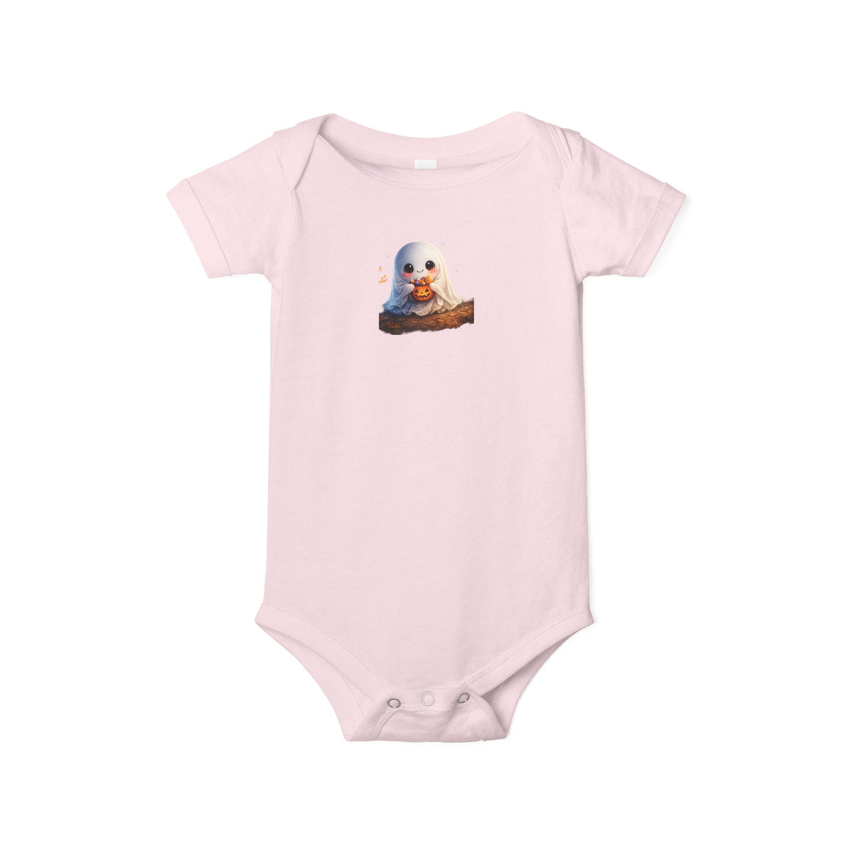 Baby Onesie with Cute Seal Pup Illustration — Infant Jersey One-Piece