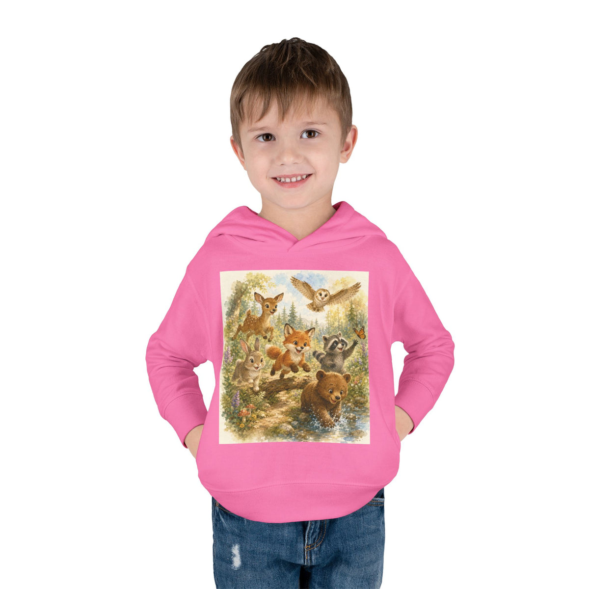 Toddler Pullover Fleece Hoodie