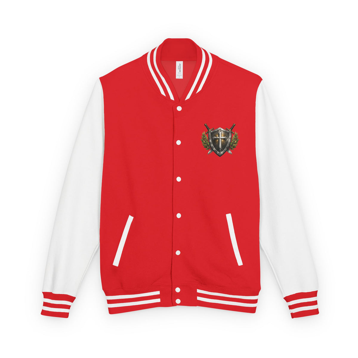 Letterman Jacket — "God's Got My Back" Compass Christian Varsity Jacket