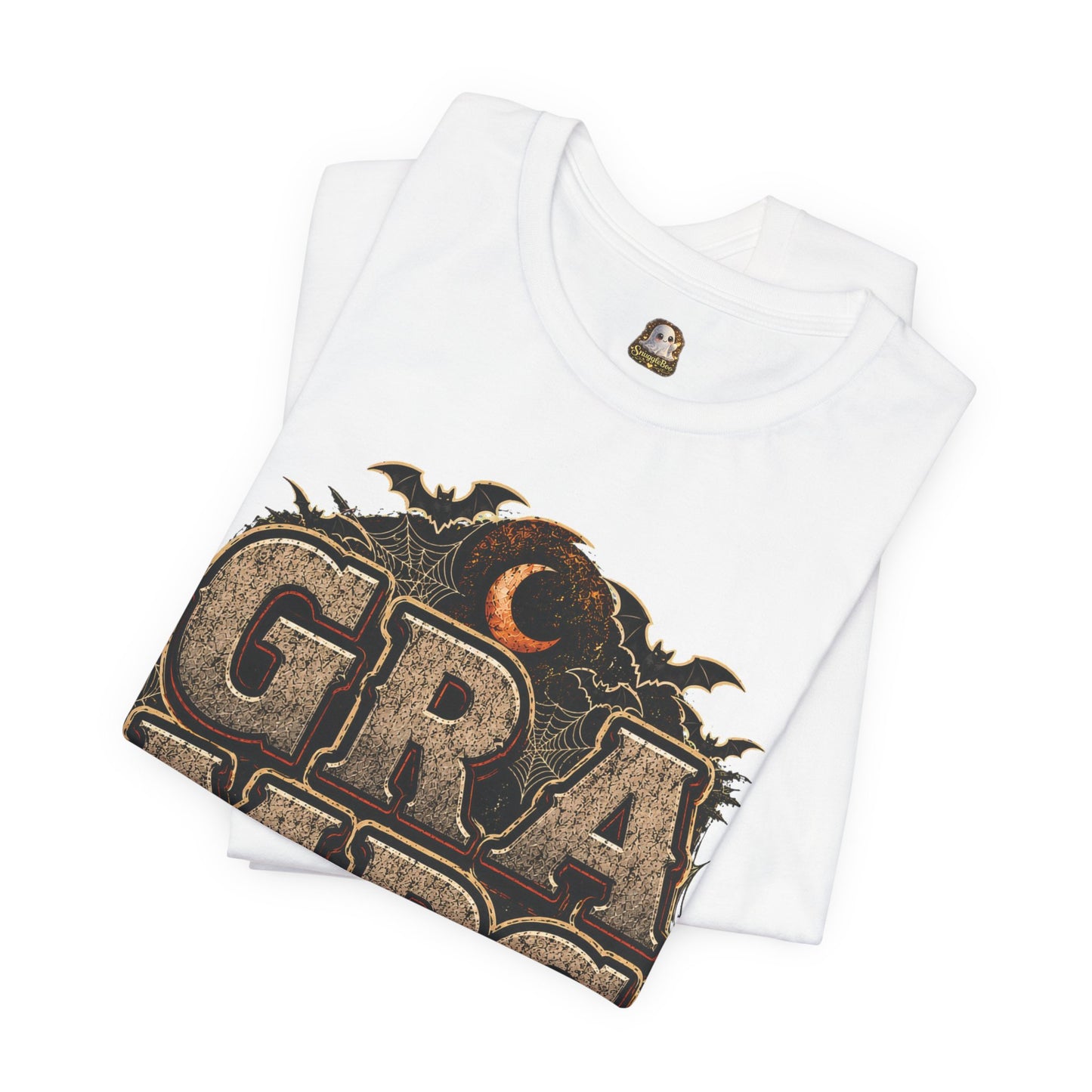 Gramps Halloween Tee — Vintage Pumpkin & Bats Grandfather Shirt