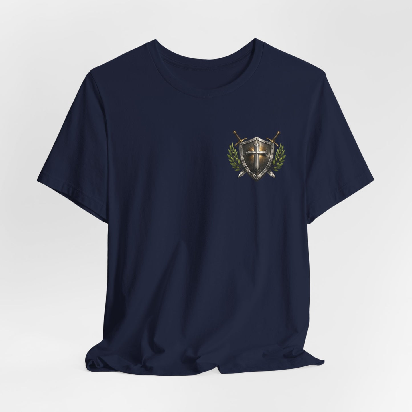 God's Got My Back T-Shirt — Wings & Shield Christian Tee (Proverbs 3:5-6)