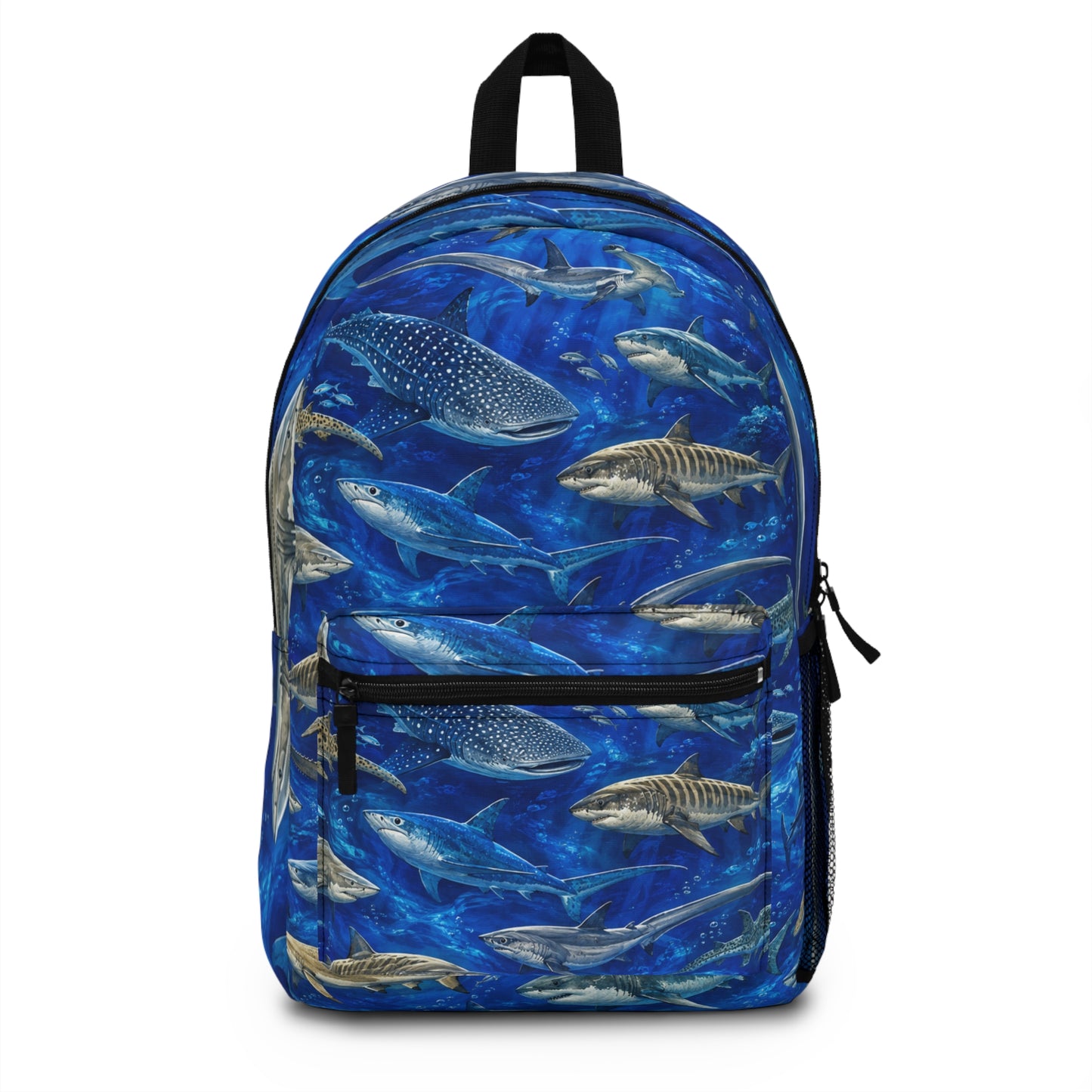 Whale Shark Ocean Swim Backpack — Blue Marine Wildlife School Bag