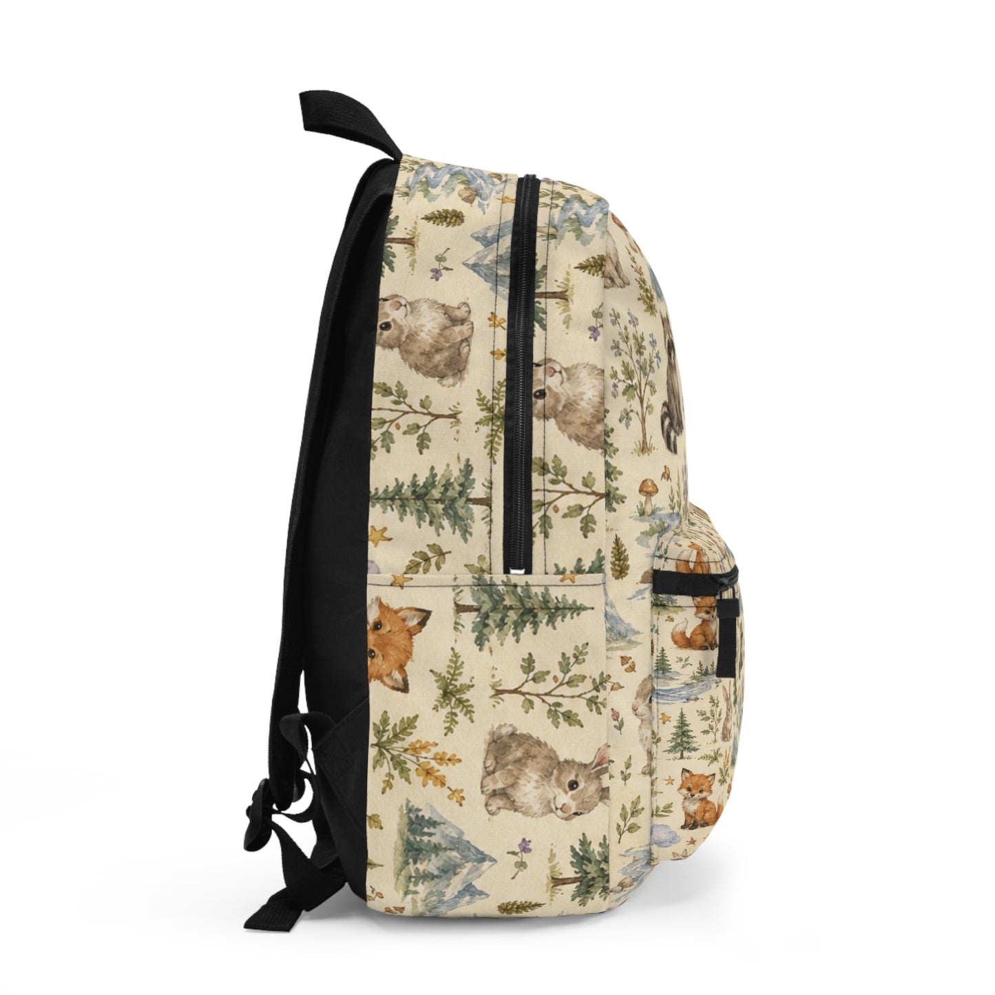 Woodland Critter Backpack — Cute Forest Animals Pattern for Kids & Nature Lovers