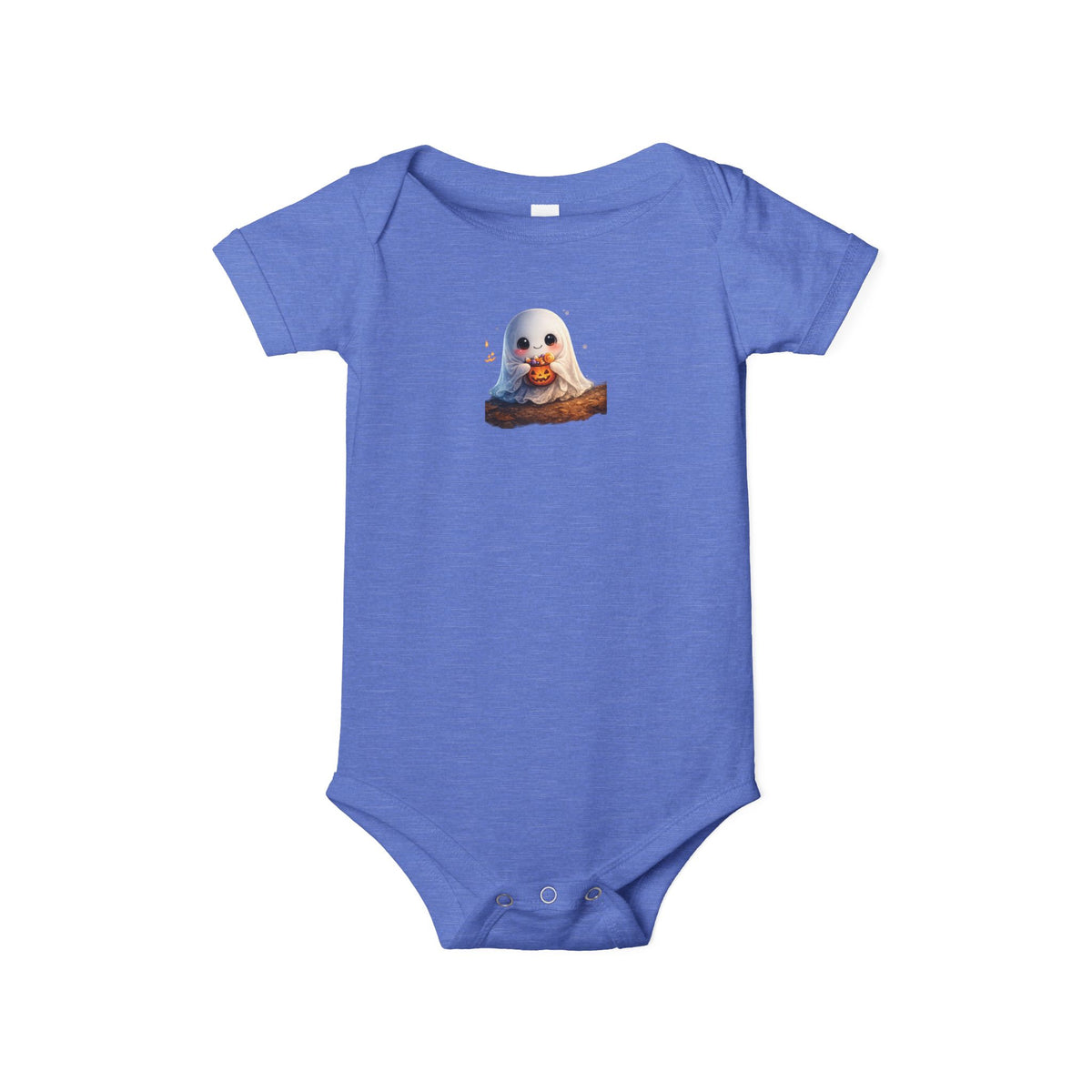 Baby Onesie with Cute Seal Pup Illustration — Infant Jersey One-Piece