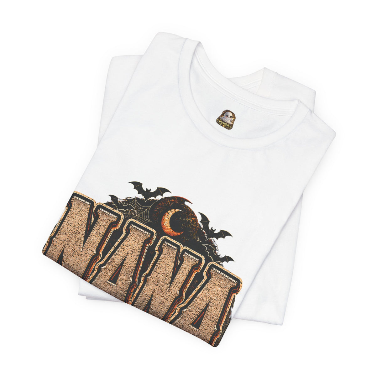 Nana Halloween Tee — Pumpkin, Bats & Lantern Graphic Shirt