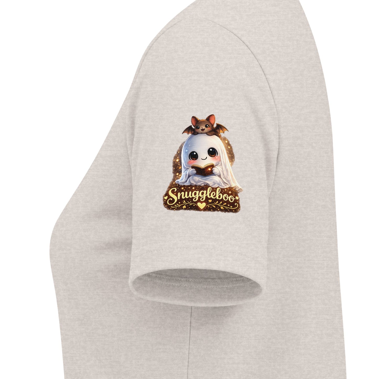 Halloween Mee Maw V-Neck Tee — Cute Haunted Grandma Graphic