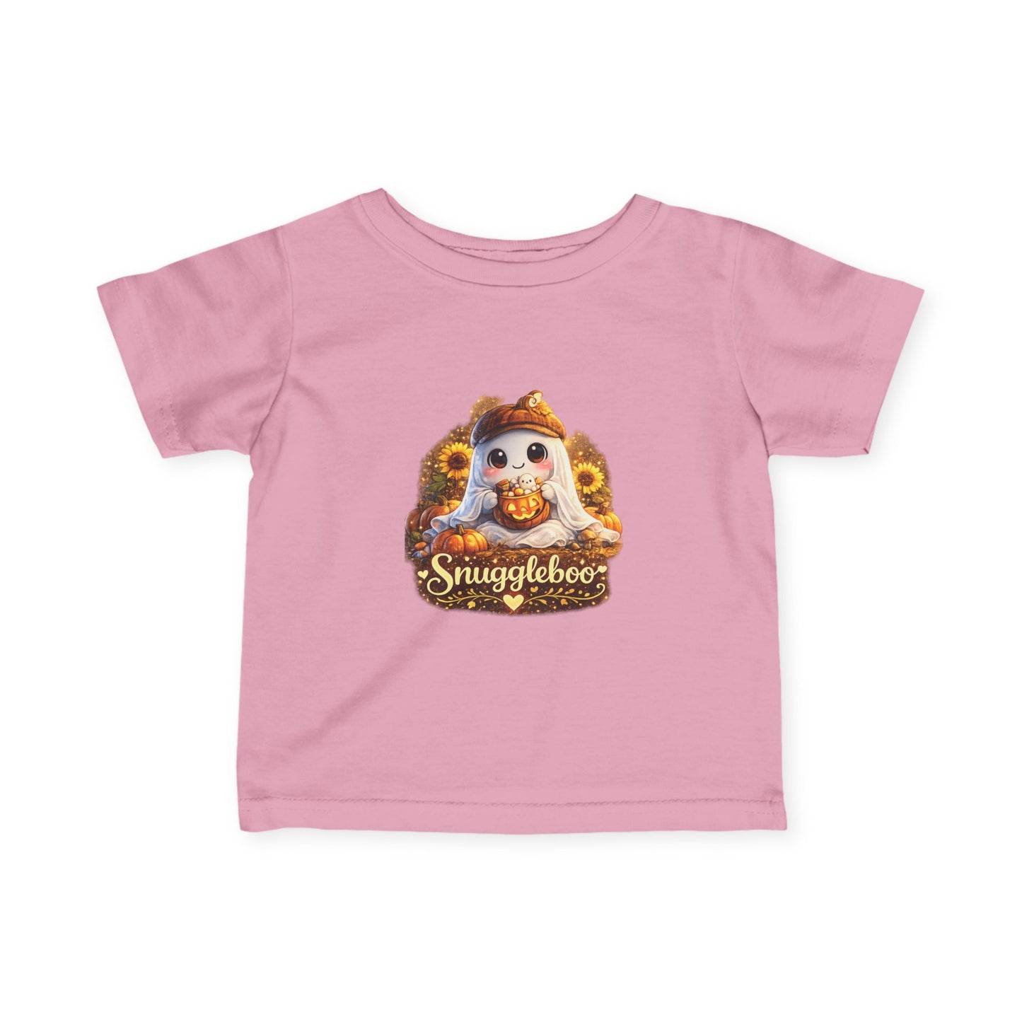 Infant Tee — 'Snuggleboos' Sunflower Sloth Baby Shirt