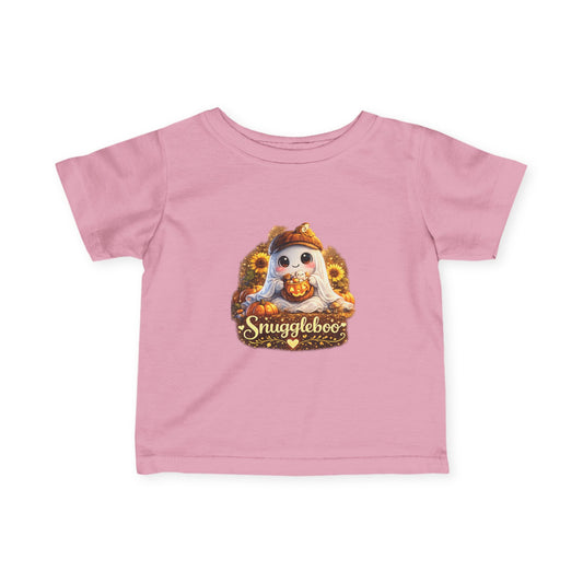 Infant Tee — 'Snuggleboos' Sunflower Sloth Baby Shirt