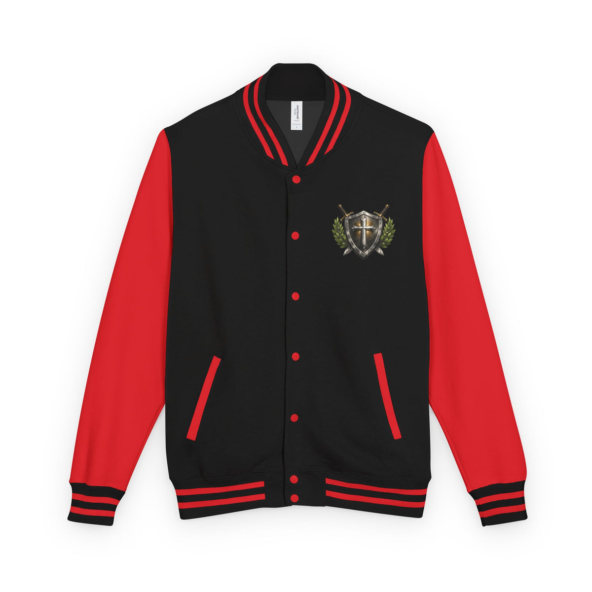 Letterman Jacket — "God's Got My Back" Compass Christian Varsity Jacket