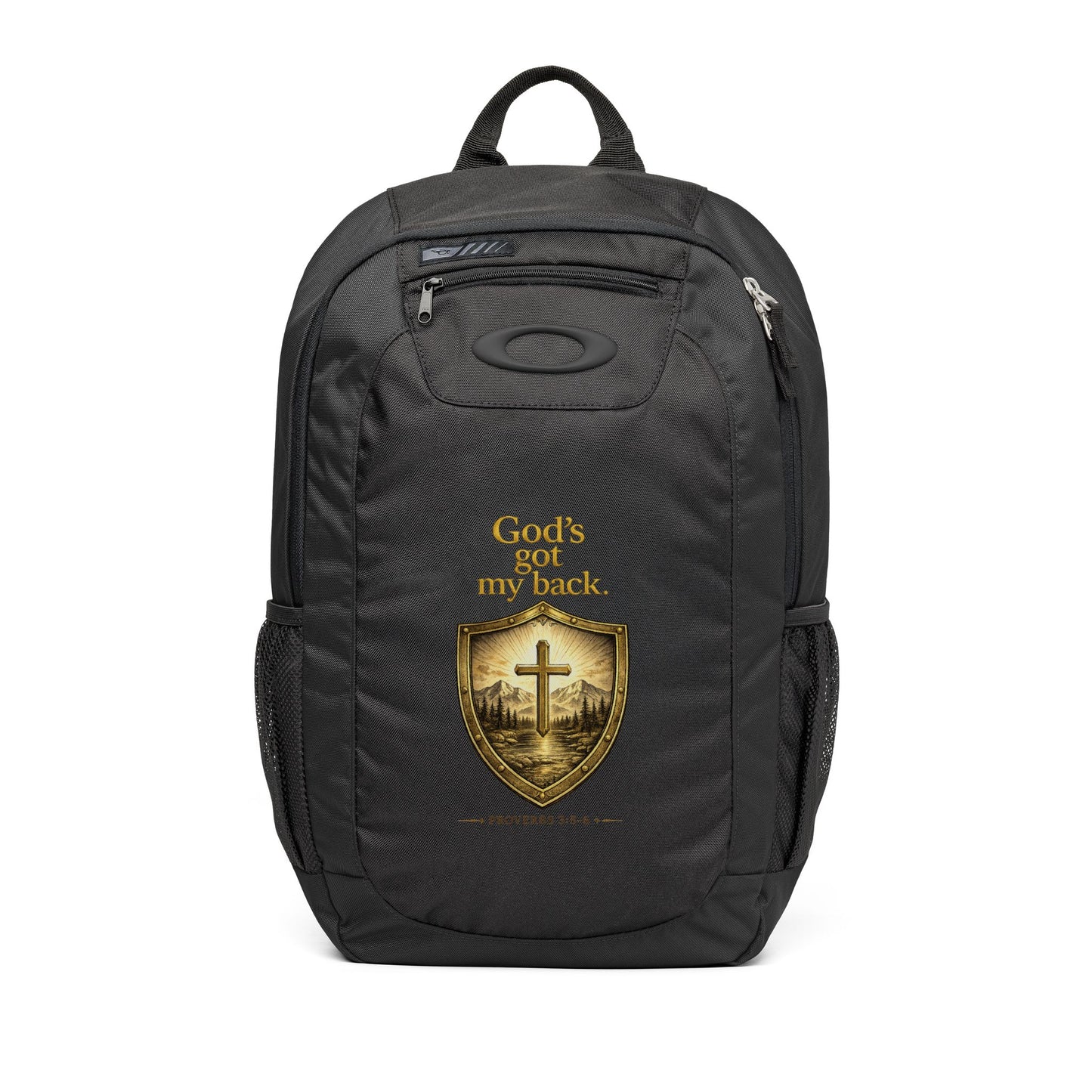 Christian 'God's Got My Back' 20L Backpack — Faith Shield Travel Pack