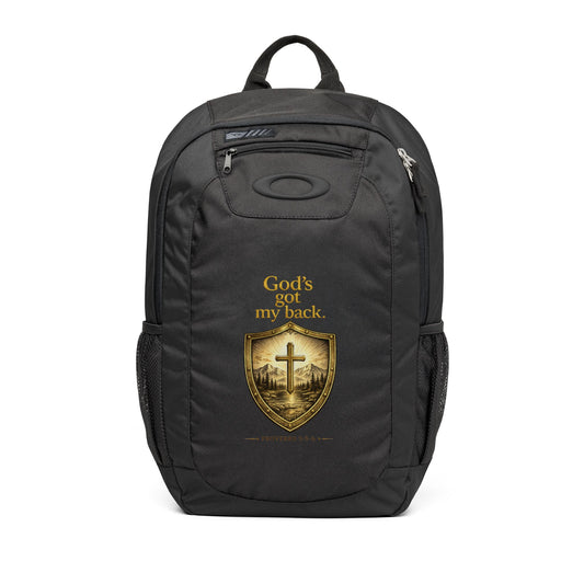 Christian 'God's Got My Back' 20L Backpack — Faith Shield Travel Pack
