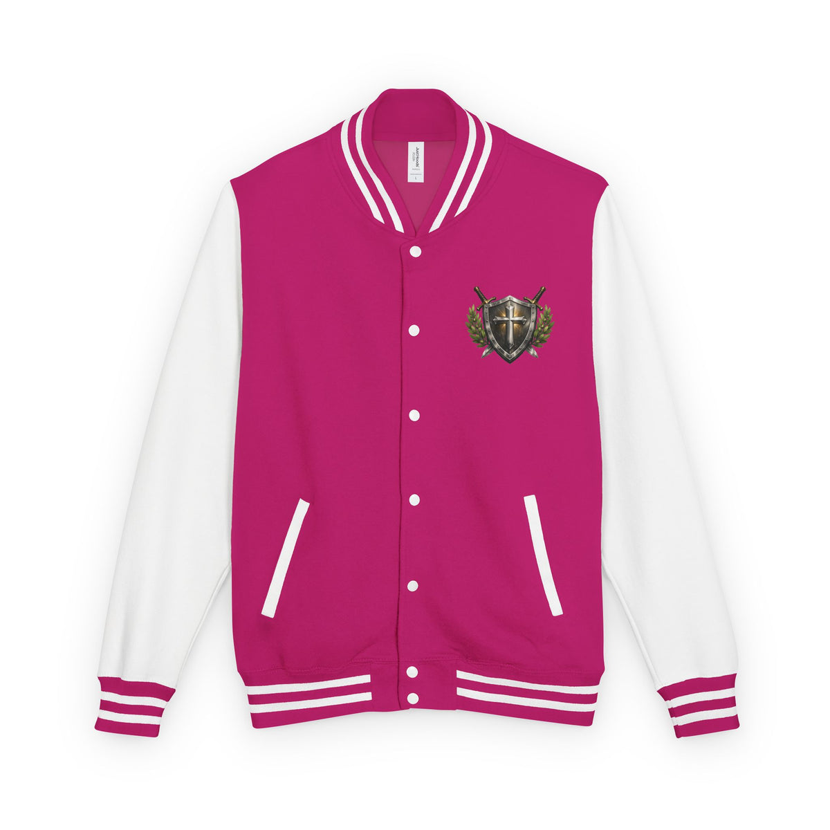 Letterman Jacket — "God's Got My Back" Compass Christian Varsity Jacket