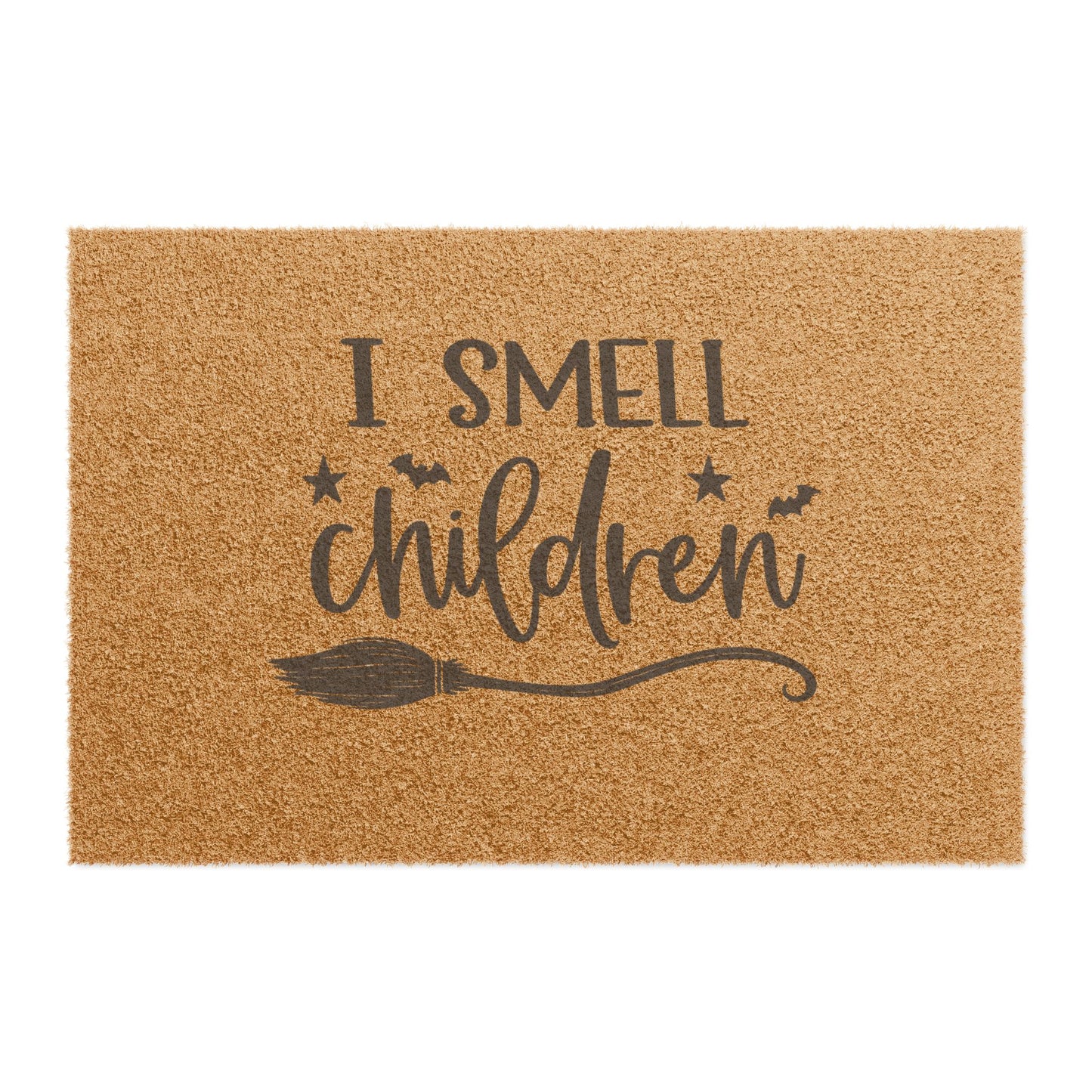 Halloween Doormat - "I Smell Children" Witch Welcome Mat