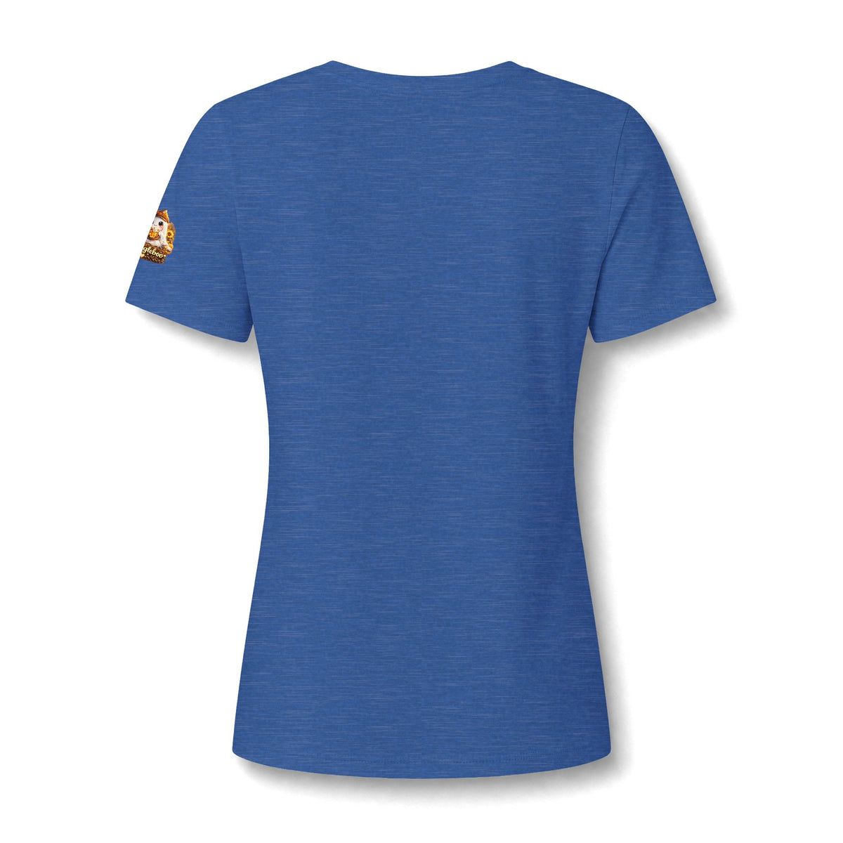 Honey Halloween V‑Neck Tee — 'HONEY' Cute Spooky Pumpkin Ghost Graphic