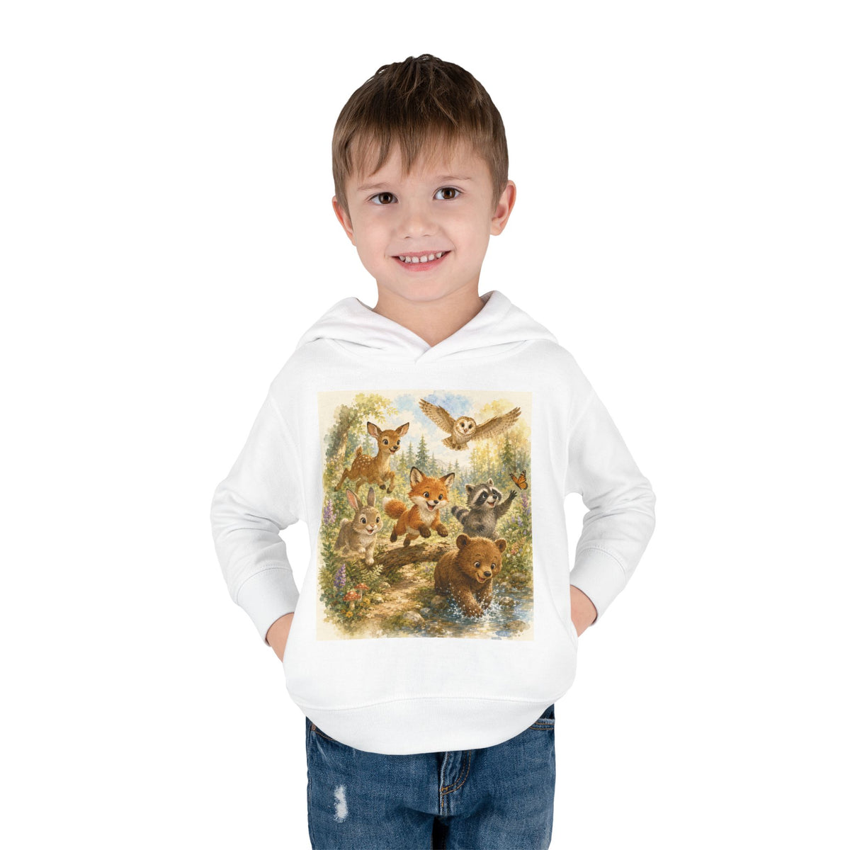 Toddler Pullover Fleece Hoodie