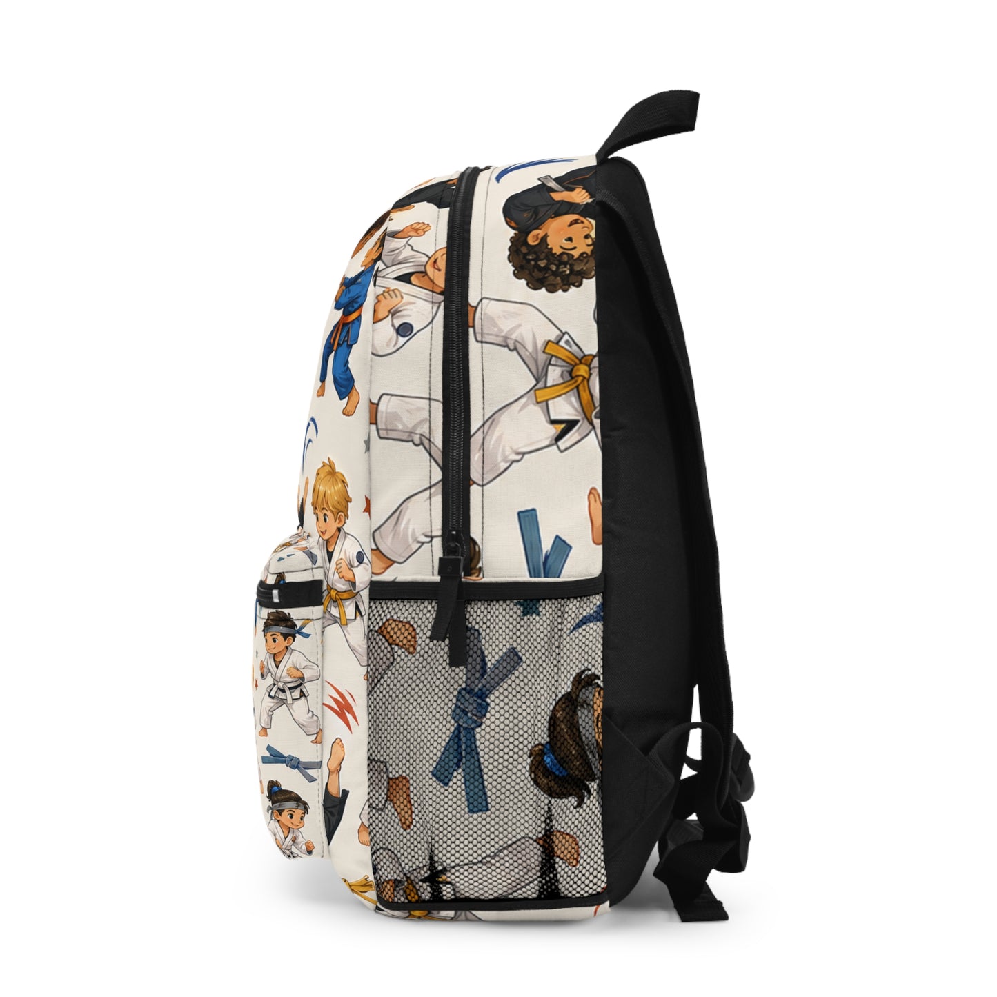 Kids Martial Arts Backpack – Cute Karate Kids Pattern School Bag