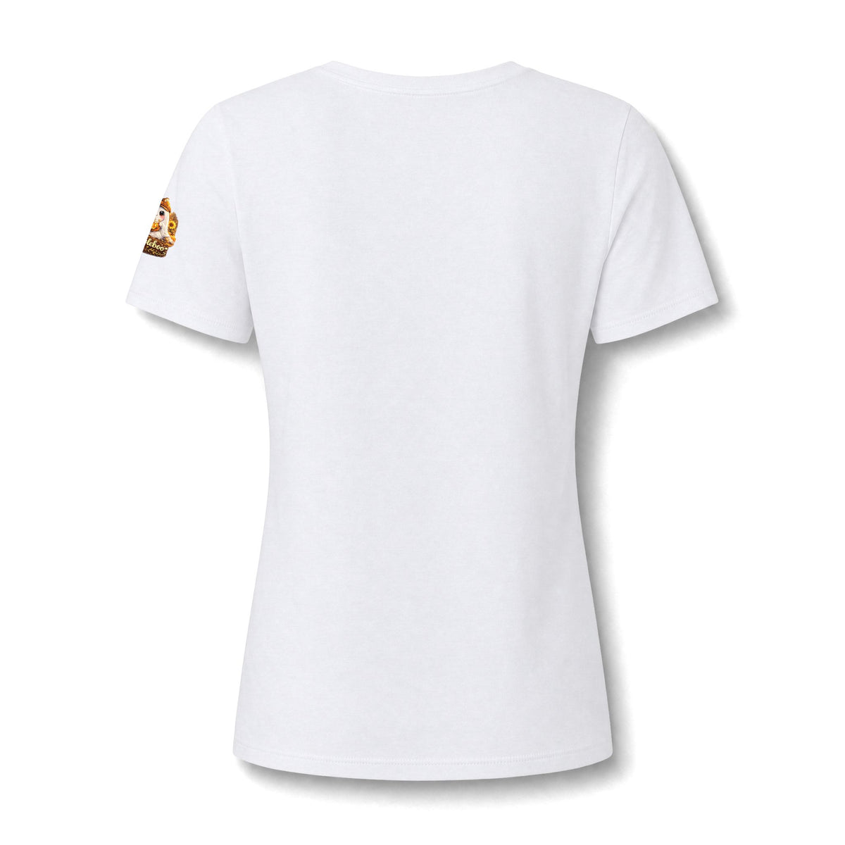 Grandma Halloween V-Neck Tee — Cute Ghost + Spooky Lettering