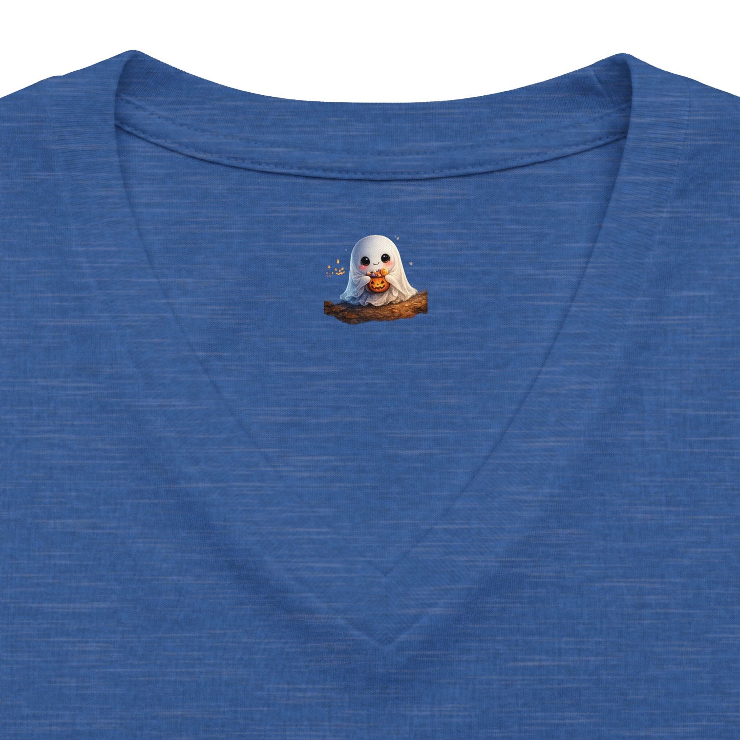 Granny Halloween V-Neck Tee — Women's 'GRANNY' Spooky Holiday Shirt