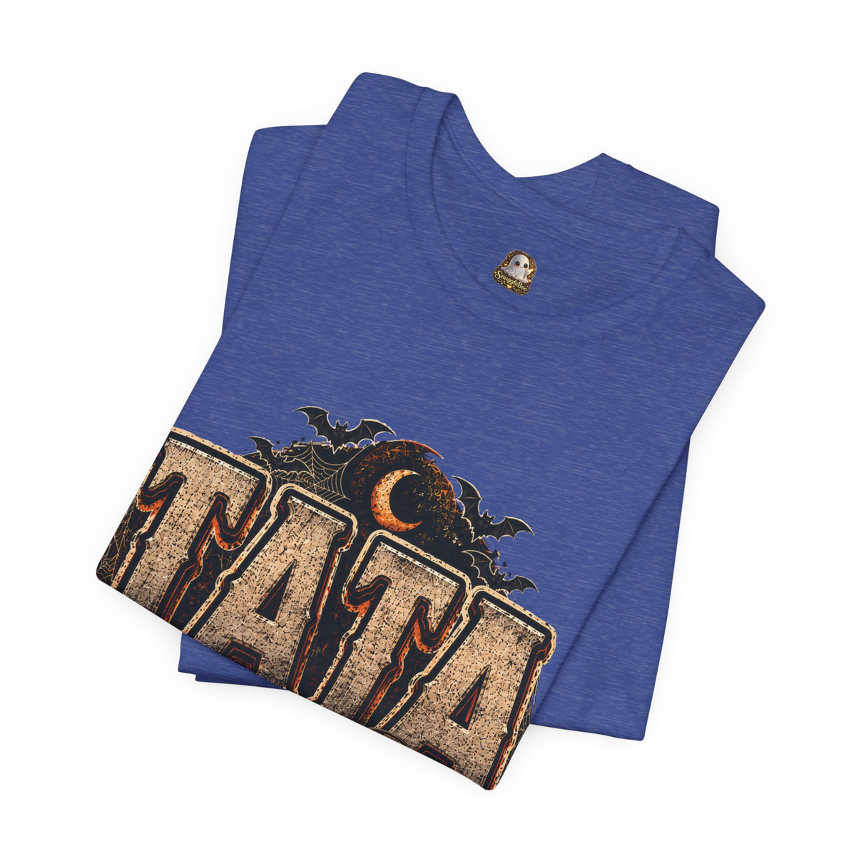 T-Shirt — "TATA" Vintage Halloween Pumpkin Design
