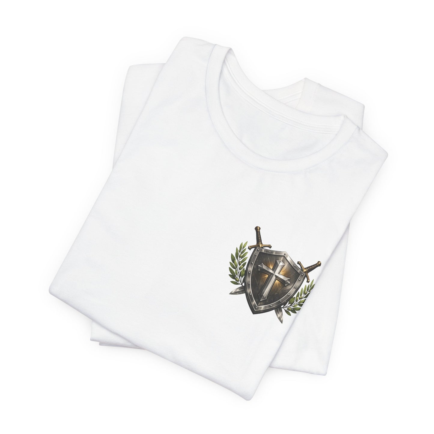 God's Got My Back T-Shirt — Wings & Shield Christian Tee (Proverbs 3:5-6)