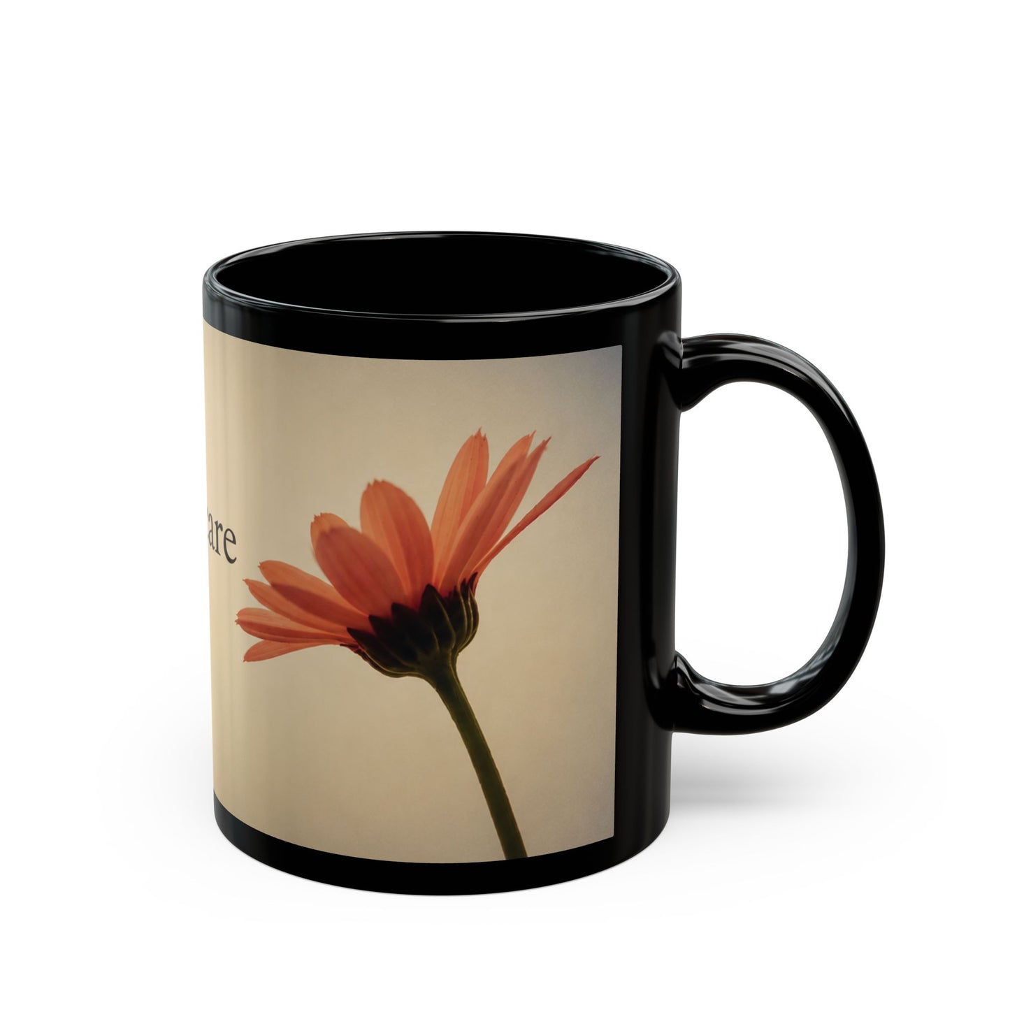 Inspirational Floral Bible Verse Mug — "Every Petal Matters of His Care"