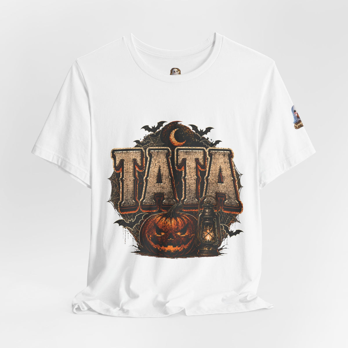 T-Shirt — "TATA" Vintage Halloween Pumpkin Design