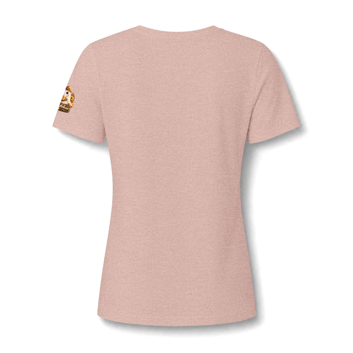 Abuela Halloween V-Neck Tee — Cute Pumpkin Ghost 'Abuela' Graphic