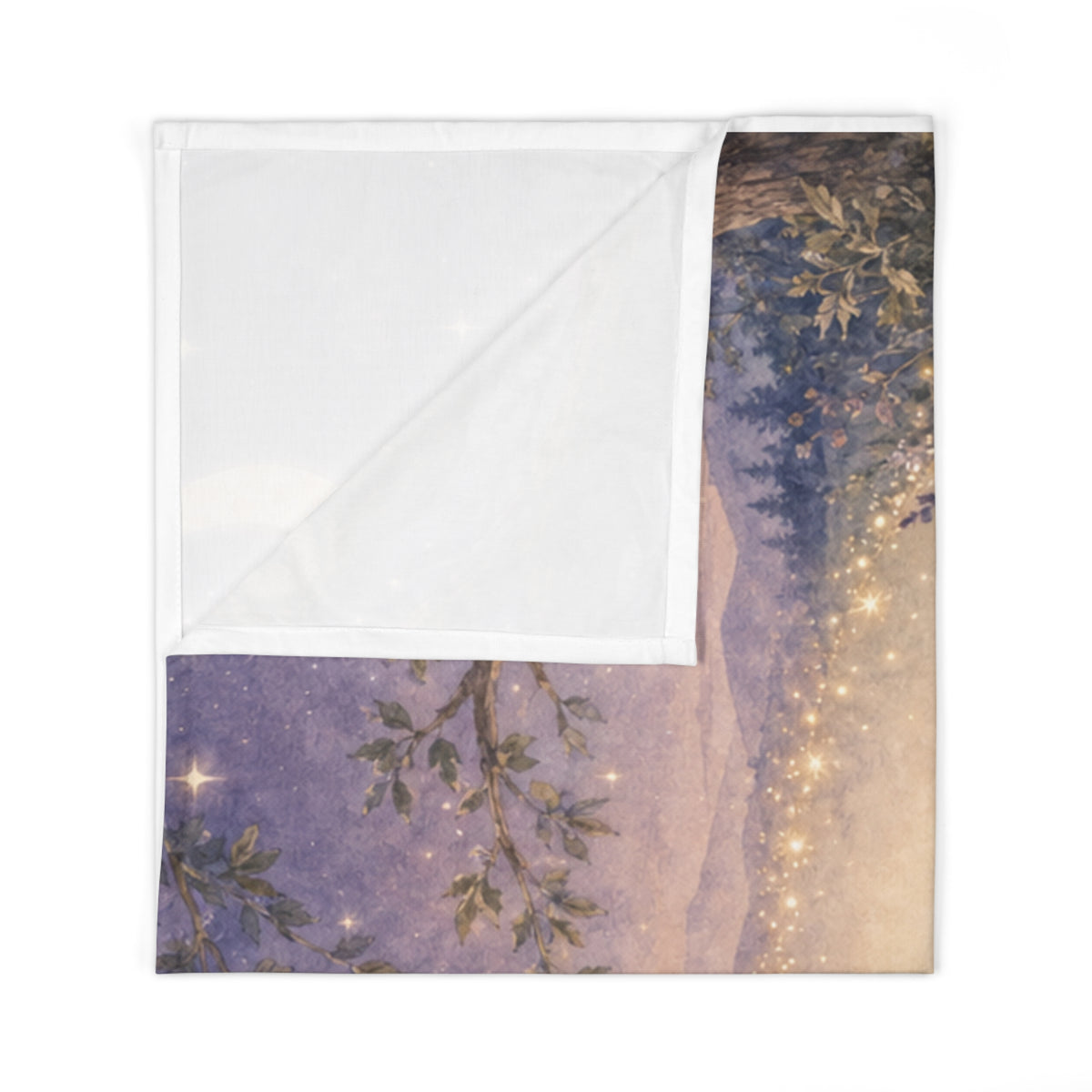 Baby Swaddle Blanket — 'The Lord bless you and keep you' Woodland Animals Prayer Swaddle